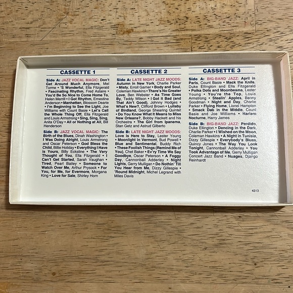 Easy Listening Jazz Classics Reader's Digest Cassette Tapes Sealed - Picture 3 of 3